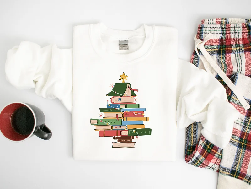 book tree sweatshirt