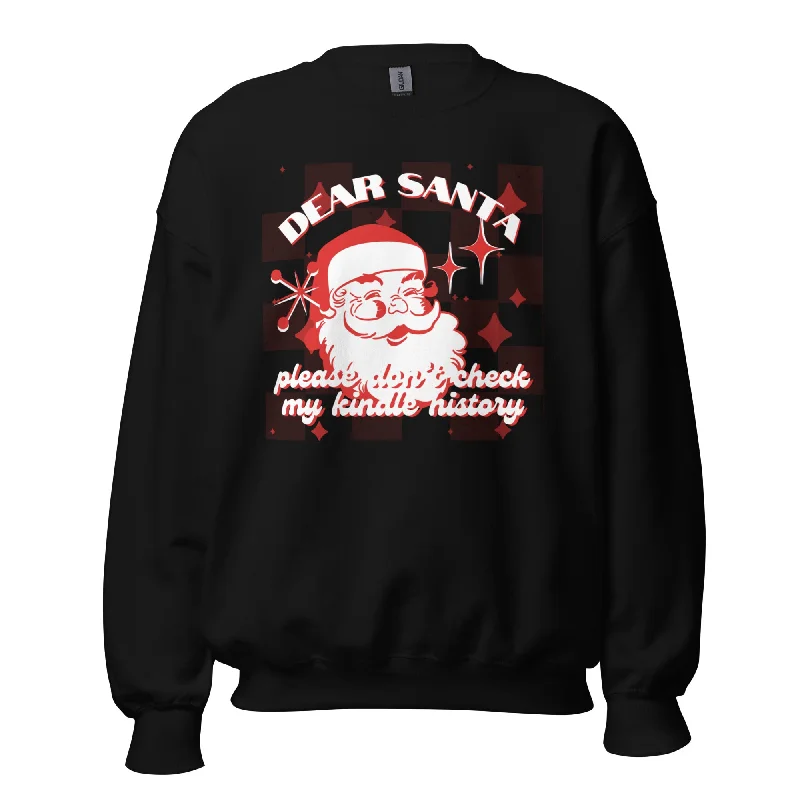 dear santa sweatshirt