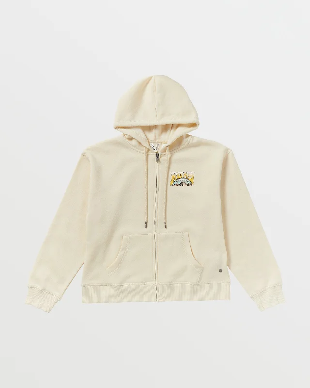 Evening Hike Zip Up Hoodie - Tapioca