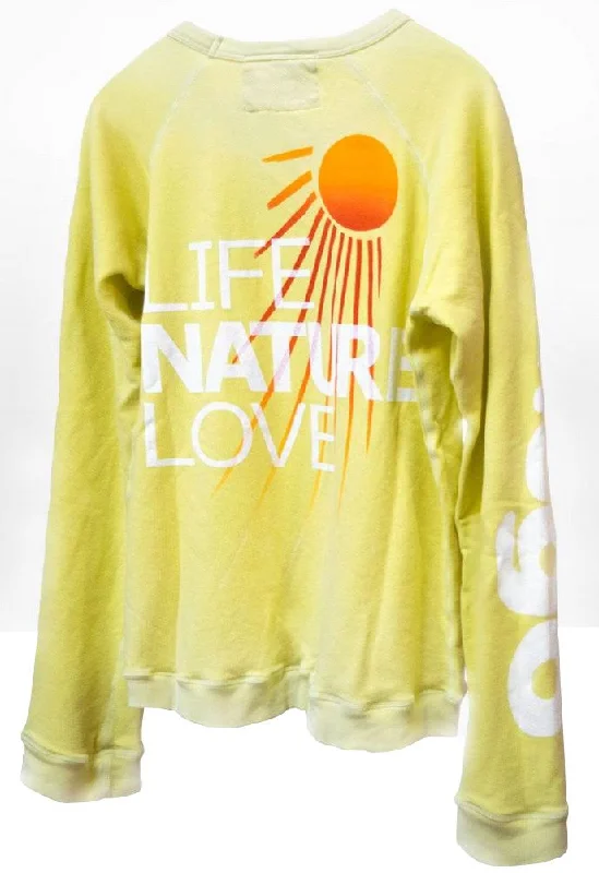 FREE CITY Lets Go Sparrow LNL Supervintage Raglan in Bananasgumm Sunfade