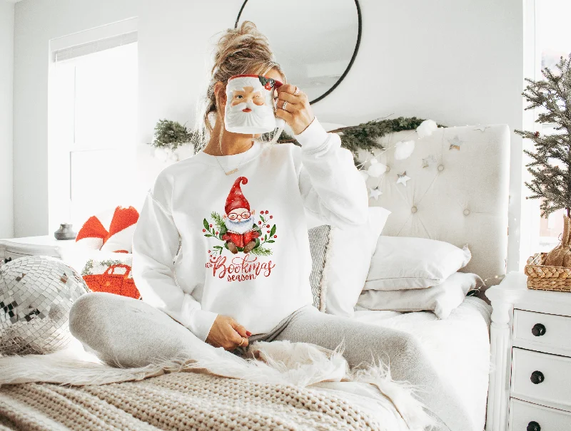 it's bookmas season sweatshirt