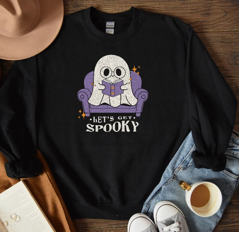 let's get spooky sweatshirt