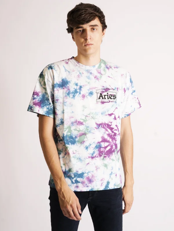 T-shirt con Stampa Tie Dye