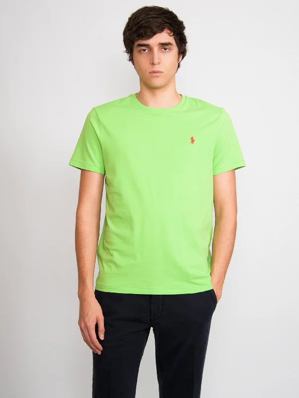 T-shirt Girocollo Verde