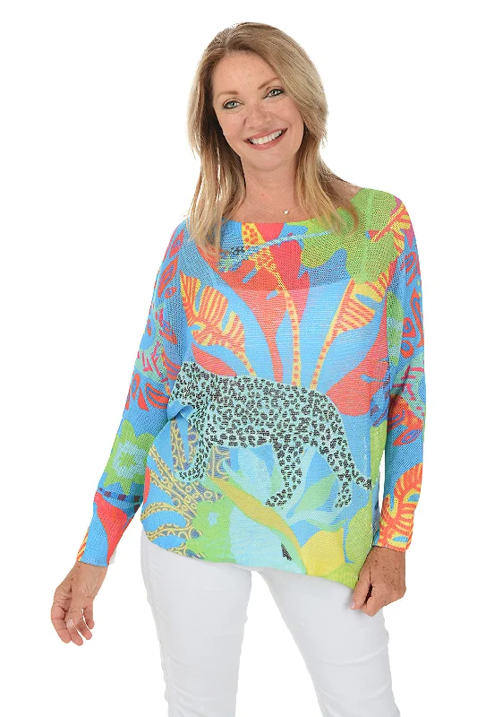 Leopard Safari Lightweight Sweater