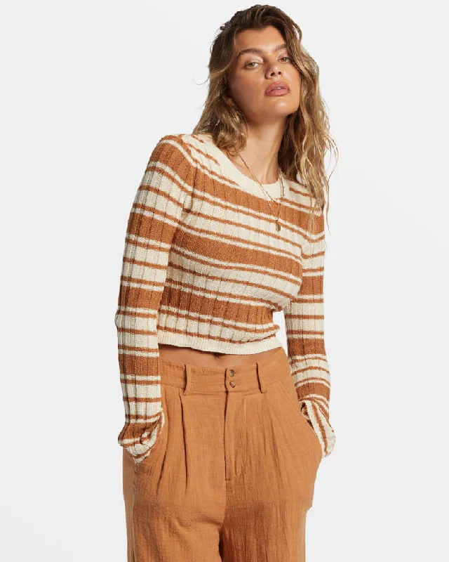 Billabong Clare Sweater-Sandalwood