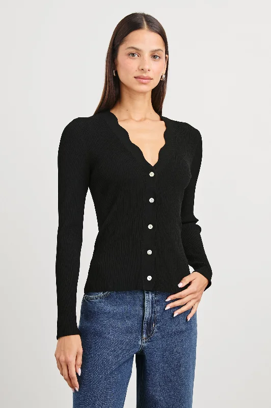 DITA CARDIGAN - BLACK