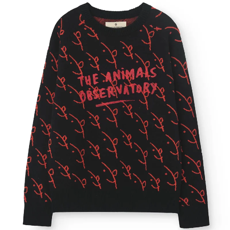 Gorfou Kids Sweater in Navy by The Animals Observatory x Bellerose