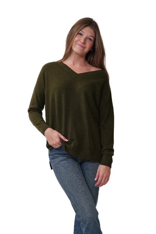 Marina Double V Pullover