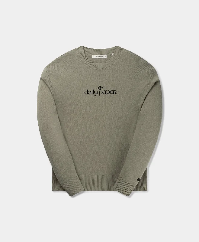 Shadow Green Forum Knit Sweater