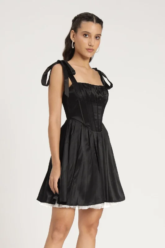 Amai Mini Dress in Black