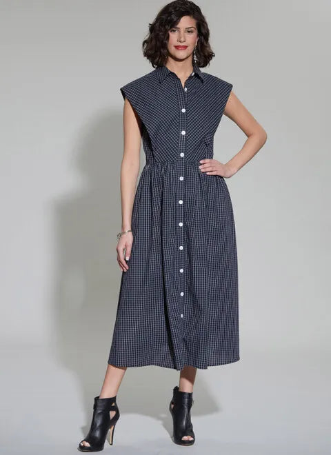 McCalls Shirtdress M8342