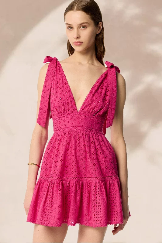 Mini Dress Cara - Fuchsia