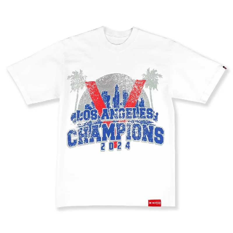 2024 Los Angeles Champions T-Shirt - White