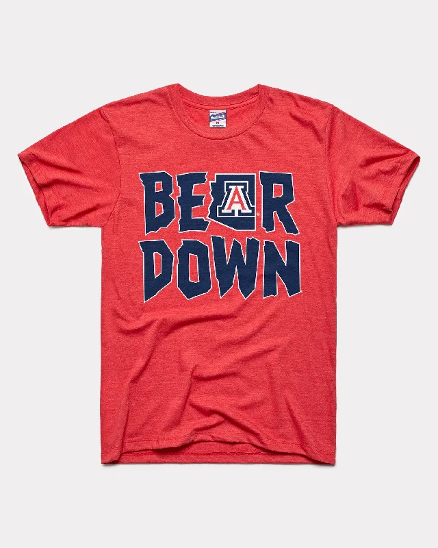 Arizona Wildcats Bear Down Red T-Shirt