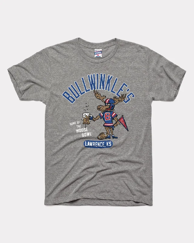 Bullwinkle's Lawrence Vintage Grey T-Shirt