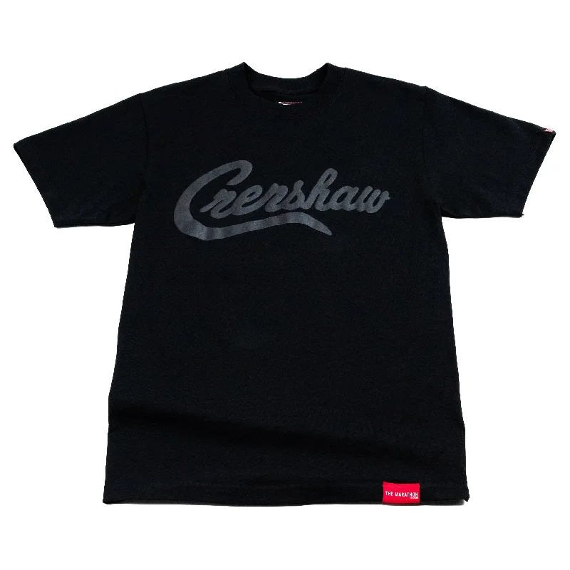 Limited Edition Crenshaw T-Shirt - Black/Black