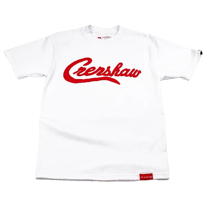 Limited Edition Crenshaw T-Shirt - White/Red