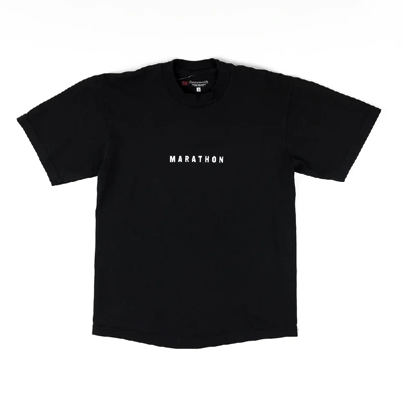 Marathon Impression T-Shirt - Black/White