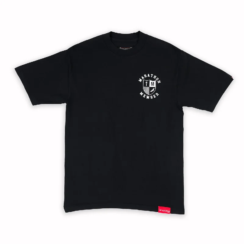 Marathon Members T-Shirt - Black