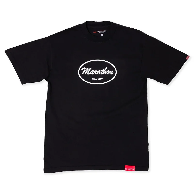 Marathon Origin Patch T-Shirt - Black