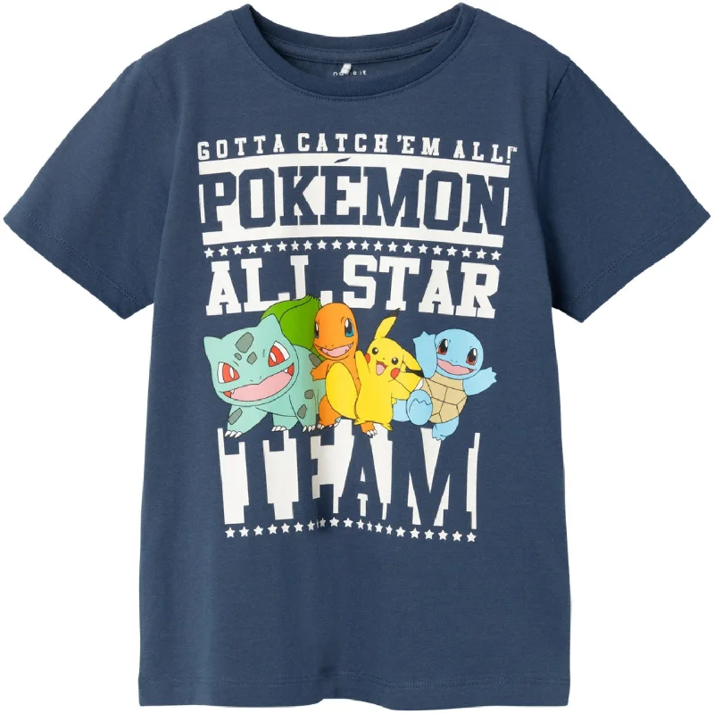 Name It Dark Denim Just Pokemon T-Shirt Noos