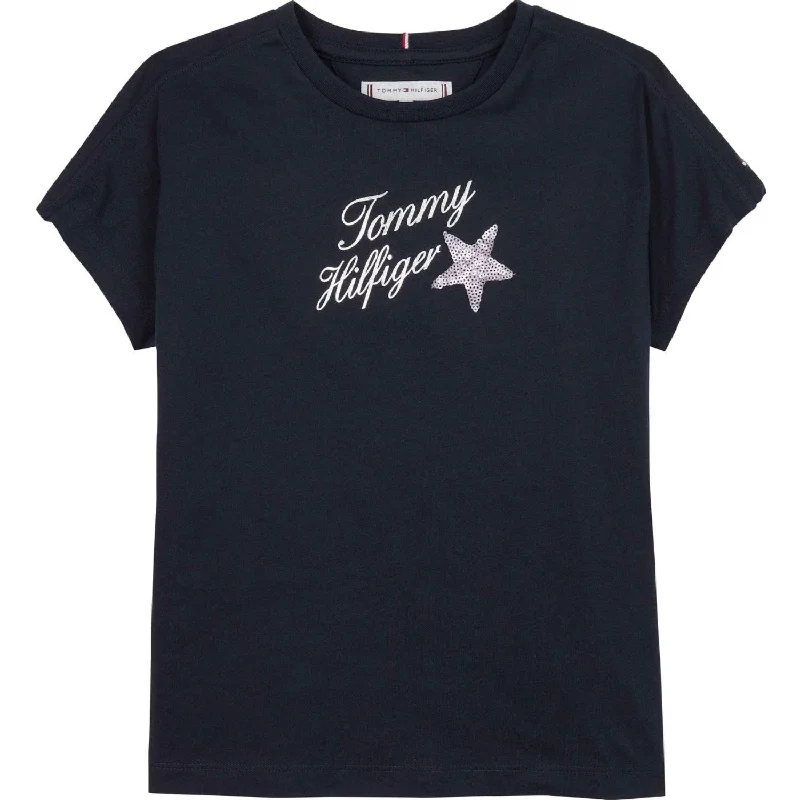 Tommy Hilfiger Desert Sky Sequins Foil T-Shirt