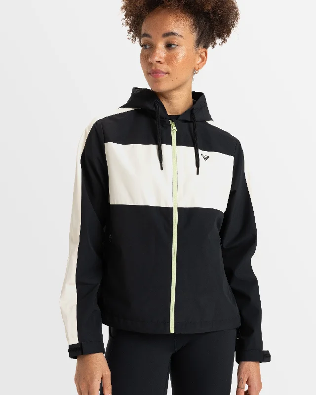 Womens Move Free Reversible Rain Jacket